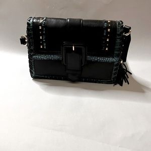 New Brahmin Marla Black Sorensen shoulder/carry style bag